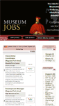 Mobile Screenshot of museumjobs.com